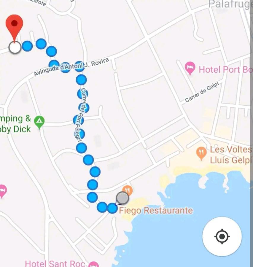 Apt con piscina en Calella de Palafrugell, parking gratuito Exterior foto