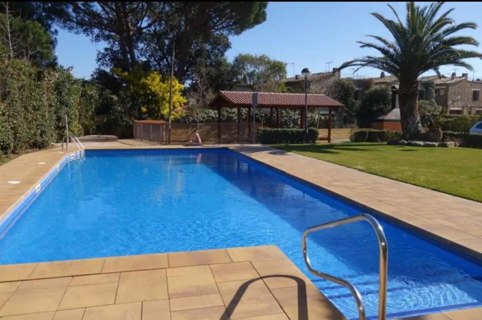 Apt con piscina en Calella de Palafrugell, parking gratuito Exterior foto
